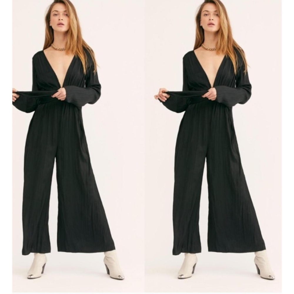 Free People Larina Empire Jumpsuit